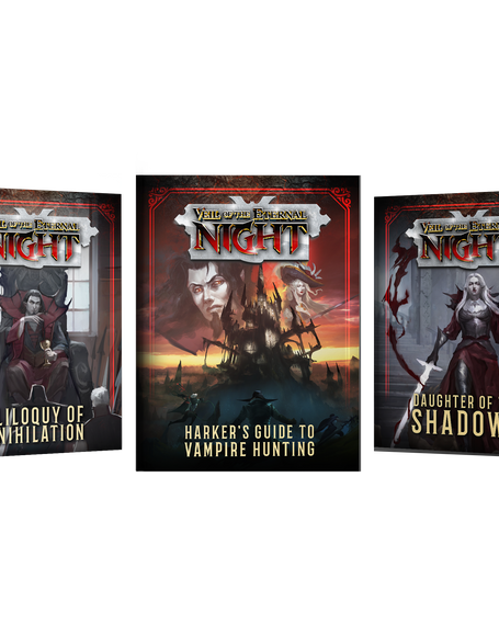 Three book set for Veil of the Eternal Night