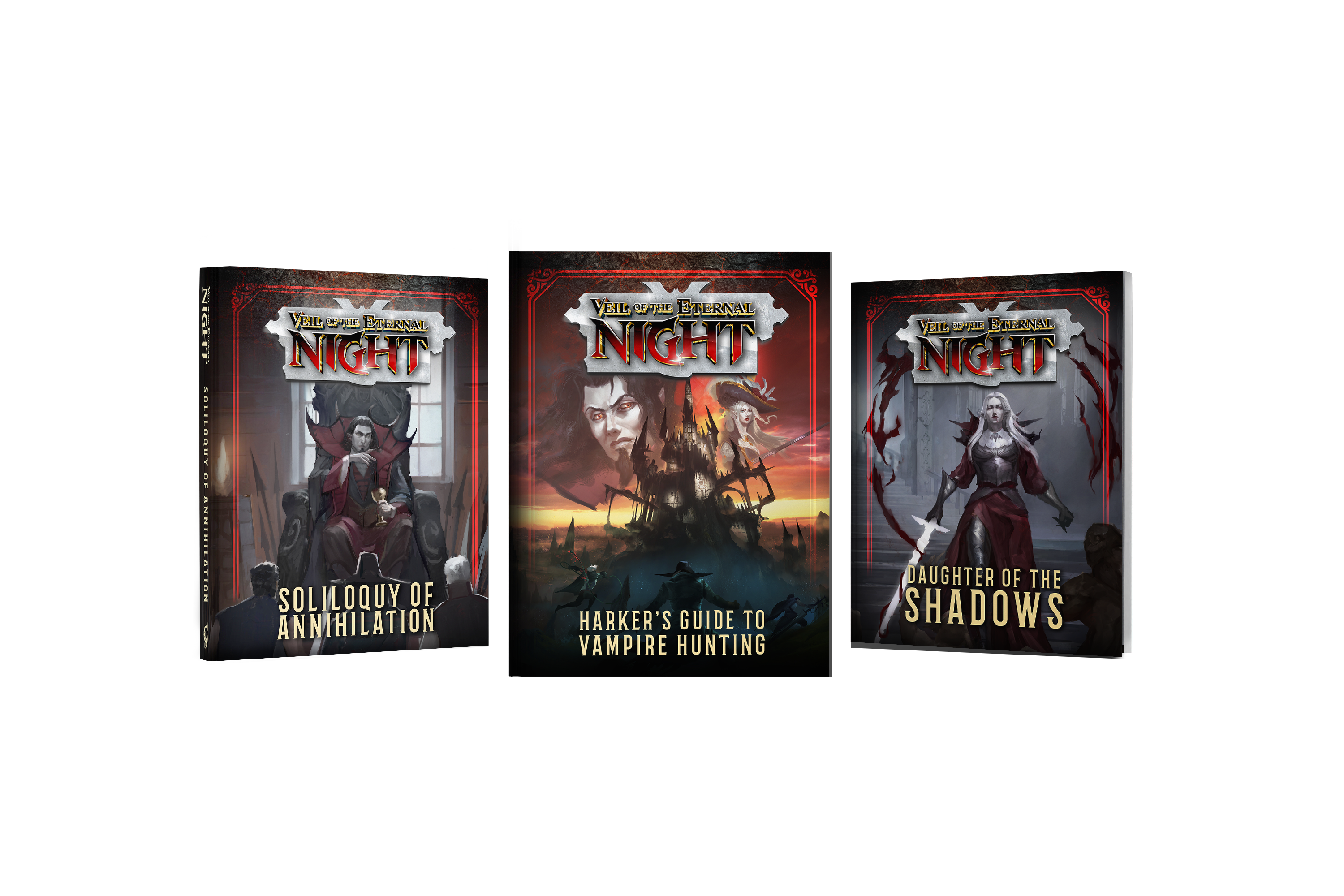 3 Book VotEN Set w/ Slip Cover - MythCraft